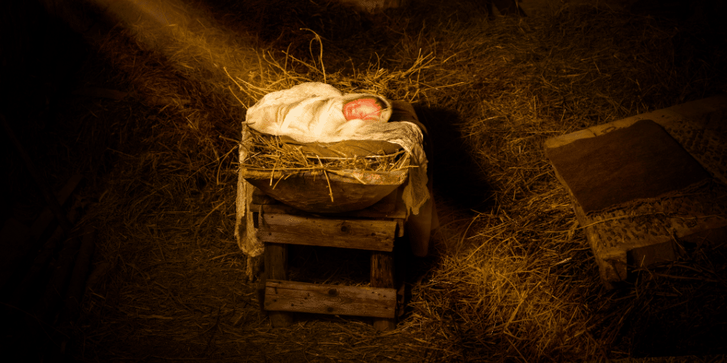 , Elle l’a déposé dans une mangeoire
avec une prière en début de journée.