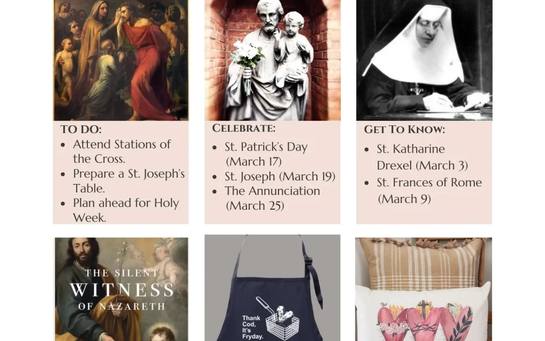 Guide de vie liturgique de mars