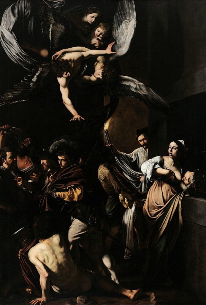 , Lucky Sevens : les « œuvres de miséricorde » du Caravage
avec une prière au petit jour.