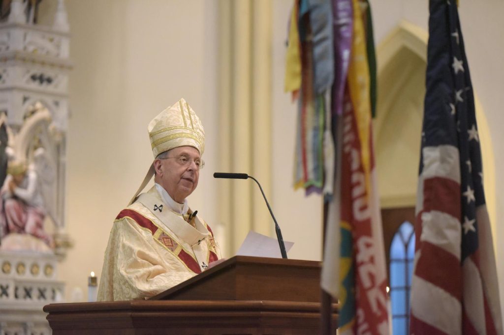Mgr Lori appelle à un témoignage continu de la dignité humaine
& requête du matin.